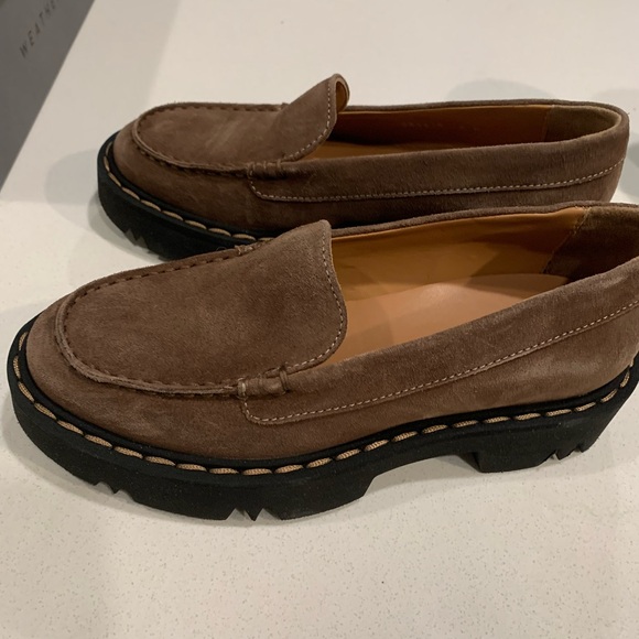 Aquatalia Brown Suede Loafers - Picture 3 of 7